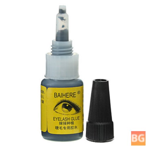 10g BAIHERE Environmental Protection Thornless Eyelashes Adhesives No Smell Eyelash Glue