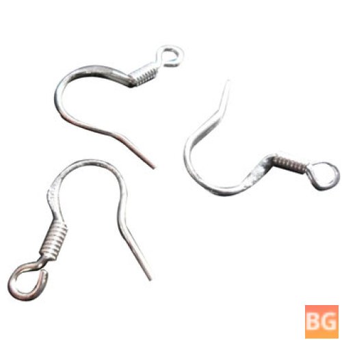 Sterling Silver Dangle Earrings with Fishhooks