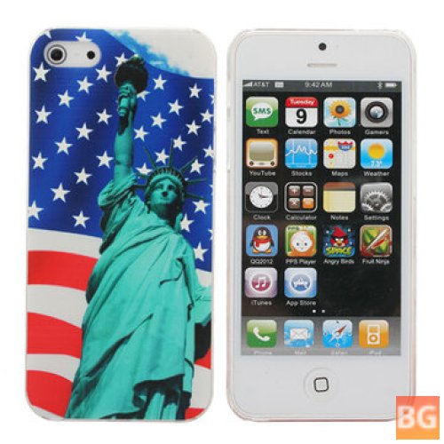 iPhone 5G Hard Case with Statue of Liberty