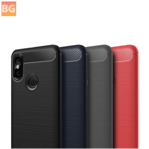 Shockproof Silicone Back Cover for Xiaomi Redmi Note 6 Pro