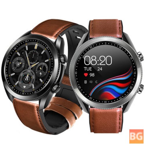 BT Watch with 1.28 Inch touch screen, color screen, and heart rate monitor