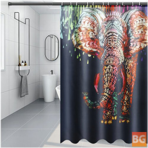 Shower Curtain - Africa Elephant