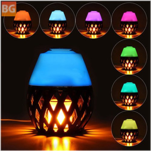 Humidifier with LED Torch and Diffuser - Colorful