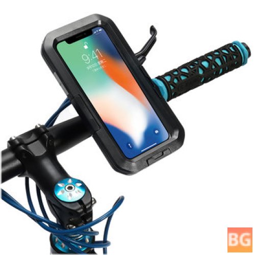 Waterproof Bicycle Holder with Protective Case for iPhone X