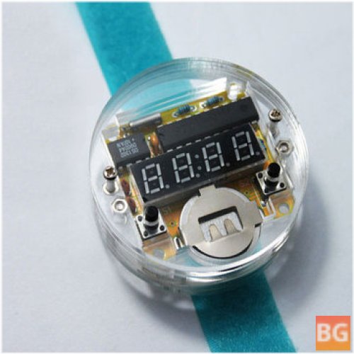 Watch with a Digital Clock - DIY
