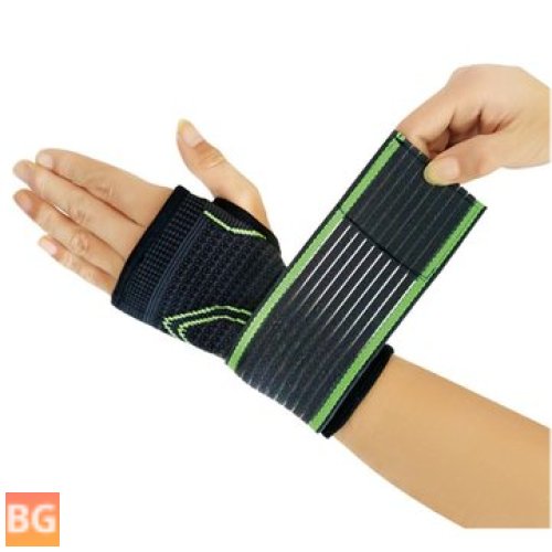 Adjustable Nylon Wrist Support for Sports and Fitness