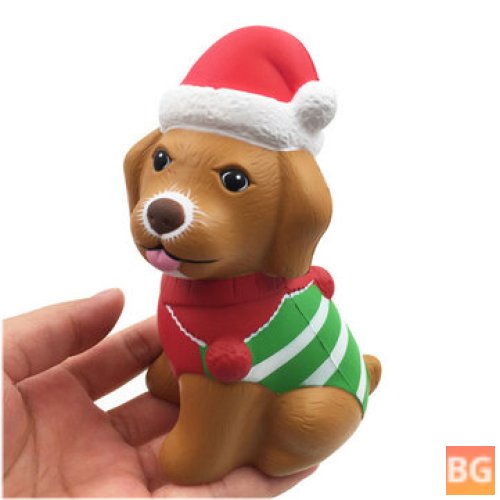 Squishyfun Christmas Puppy - 13*8.5*6.5CM