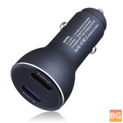 Fast Car Charger for Huawei P20 Pro Mate10 - Dual USB