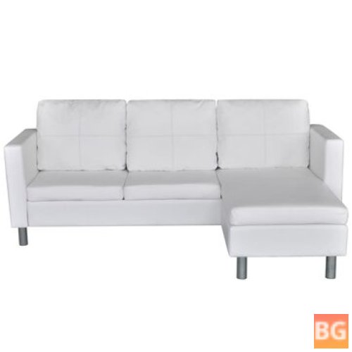 Sofa for 3 People - Artificial Leather