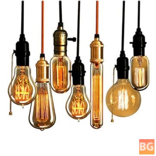 Vintage Edison Light Bulbs - E27 - 110V - 220V