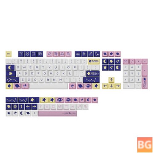 Constellation PBT Keycap Set for Mechanical Keyboards