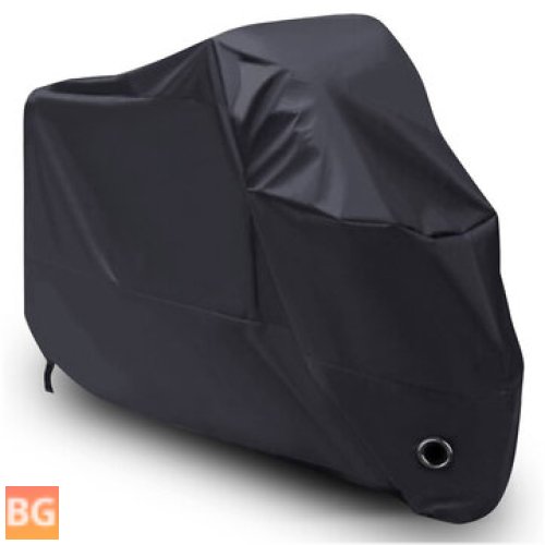 Black Sun Cover Tarp for Motorcycles and Bikes