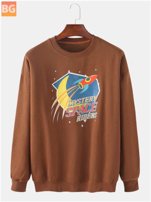 Rocket Long Sleeve T-Shirt - Mens