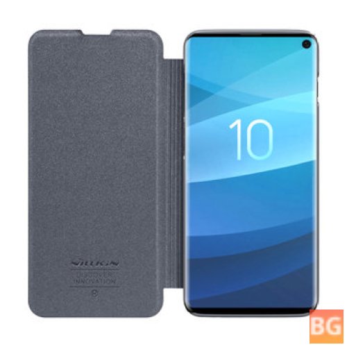 Scratch-resistant Flip Cover for Samsung Galaxy S10