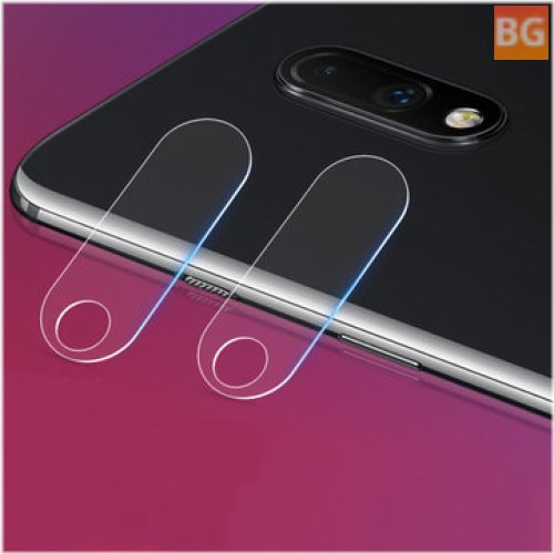 Protect your OnePlus 7 camera lens with Bakeey's clear tempered glass lens protector!