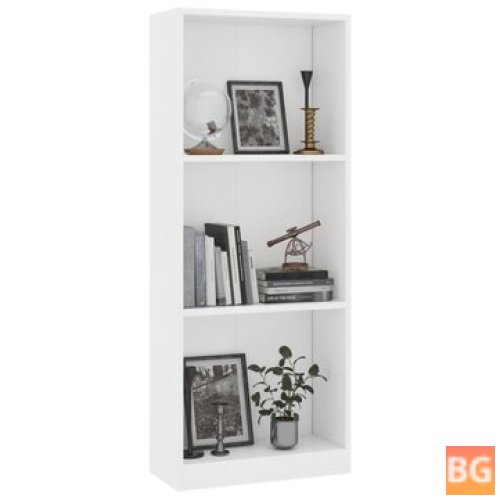 Book Cabinet - White - 15.7