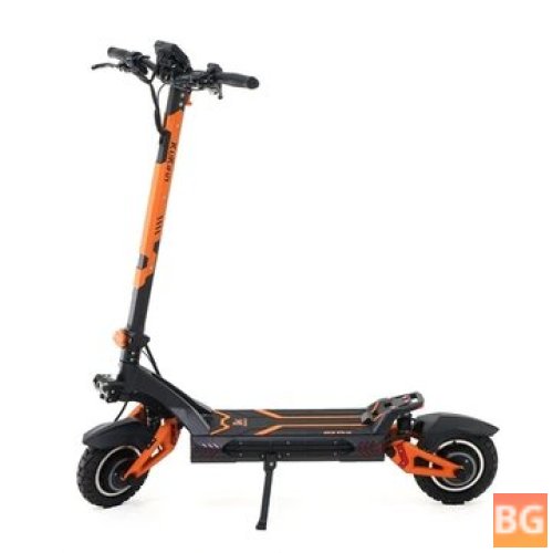 KuKirin G3 Pro 23Ah 48V 1200W*2 Dual Motor 10in Folding Moped Electric Scooter - 70-80KM Mileage, Electric Scooter Max Load 120Kg