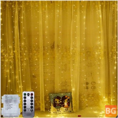 3M 300 LED Curtain String Light - Christmas Fairy Light