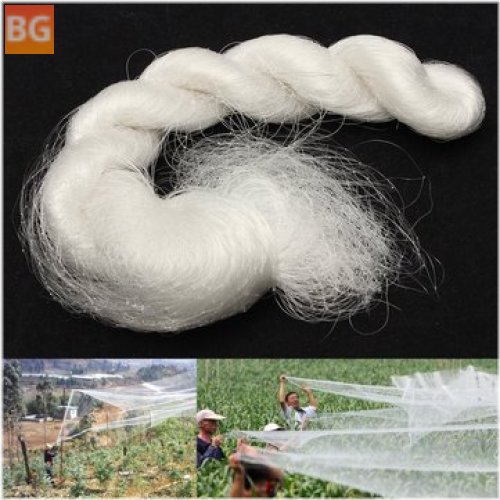 Garden Bird Netting - White Nylon Cast Mesh