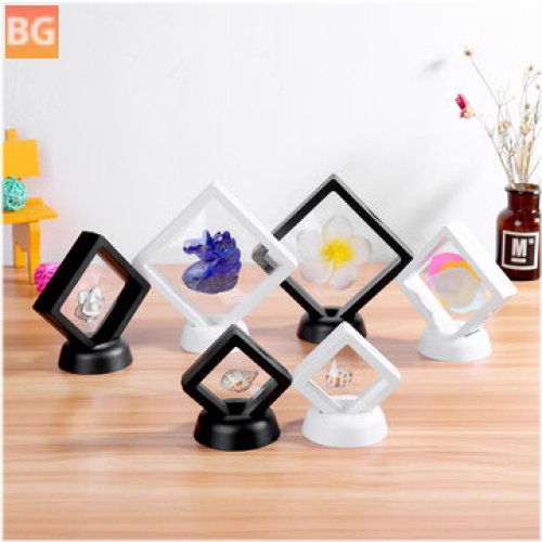 Floating 3D Frame & Display Box with Stand