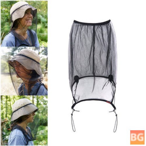 Sunscreen Protector for Head and Face with Insect Netting