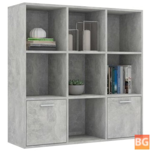 Book Cabinet - Gray 38.5