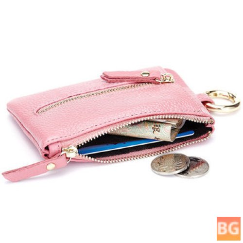 Women's Coin Wallet - Small Capacity - Zipper Card Holder - Girls