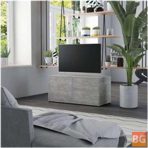 TV Cabinet Gray 31.5