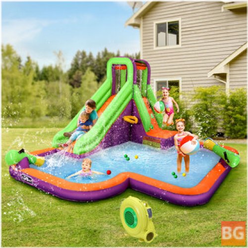 Inflatable Water Slide with Castle - 350*320*200cm