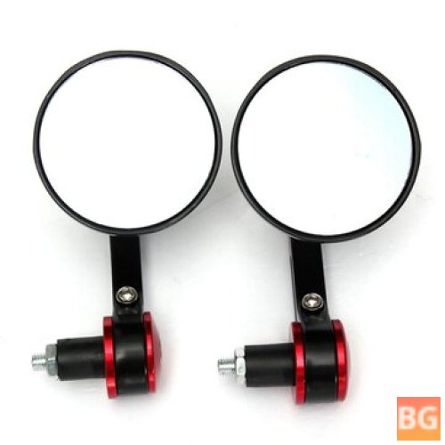7/8 inch Motorcycle Mirror with Rounded End
