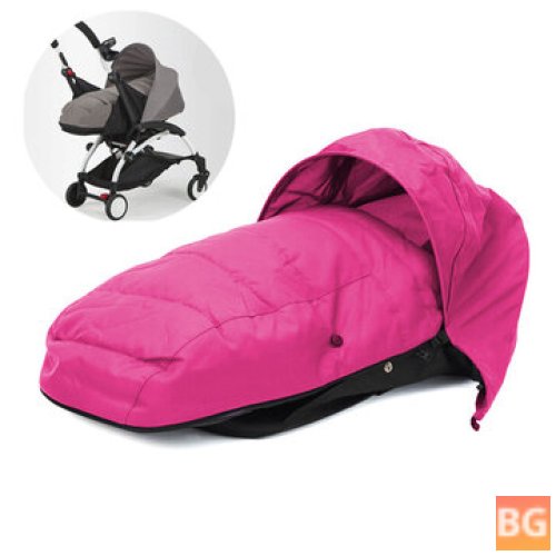 Foldable Baby Travel Stroller with Sleeping Basket