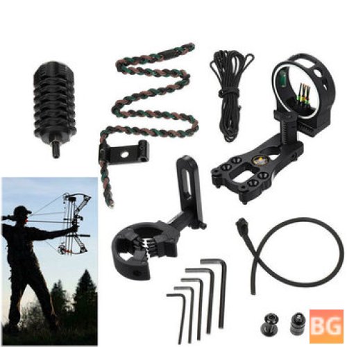 Archery Bow Stabilizer and Ropes - Outdoor Sports Archery Equipment
