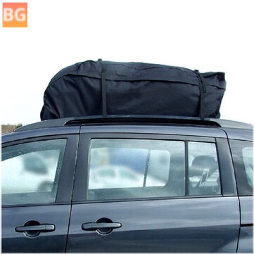 580L Luggage Bag with a Car Roof Top Rack