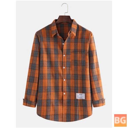 Fall-Style Casual Loose-Fit Shirts for Men
