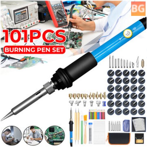 Woodworking Pen Kit with Iron and solder - 200-450°C