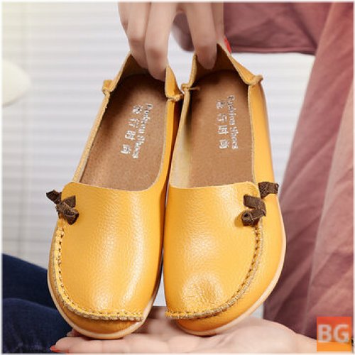 Soft Leather Loafers for Women