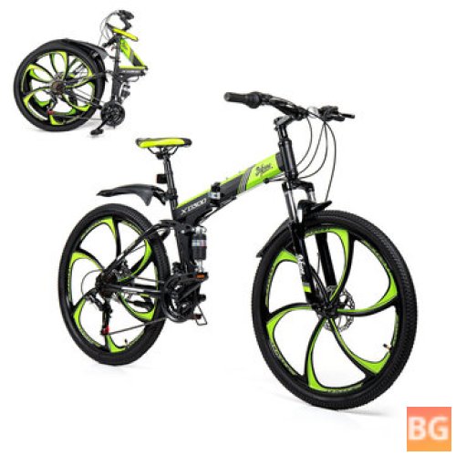 Sefzone XD300/MD300 26in. Mountain Bike with Aluminum Alloy Brakes for Road Riding and Cycling