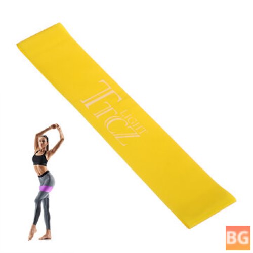 Latex Exercise Bands - 12lb Resistance for Home Fitness