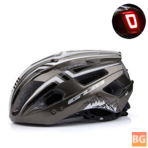 GUB A2 Cycling Helmet with USB Rechargeable Light Bicycle Motorcycle Hat