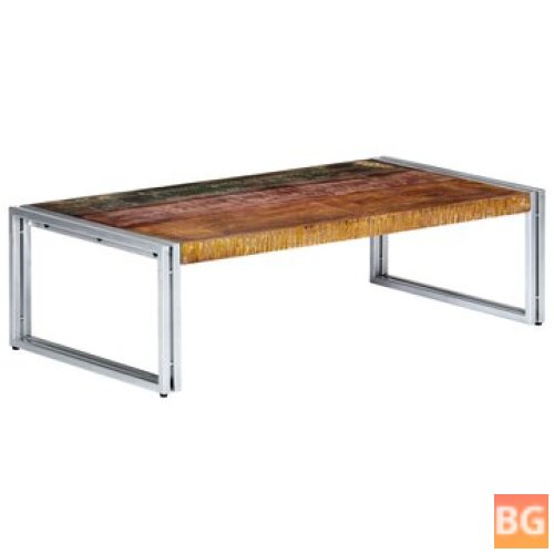 Wooden Coffee Table with 120x60x35 Inches