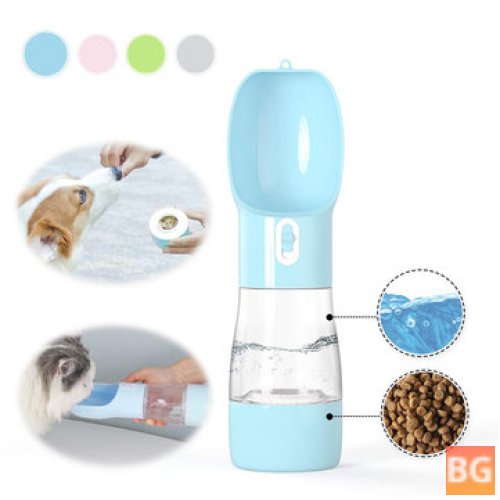 Water Bottle for Cup Puppy Dog Cat - Portable Feeder