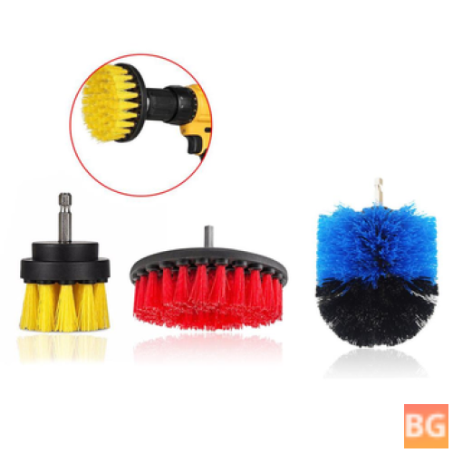 2-Inch Electric Drill Brush and Cleaning Brush Set