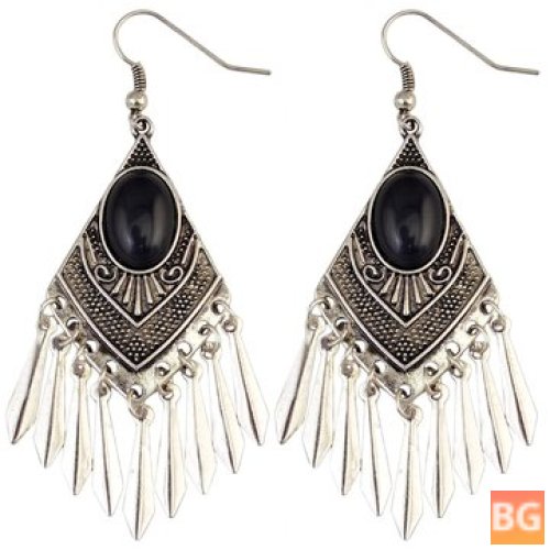 Earrings with Drop Design
