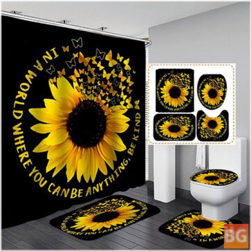 Sunflower Bathroom Set