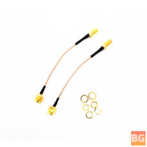 Low-loss Antenna Extension Cable - RP-SMA Female to RP-SMA Male for RC FPV Connector