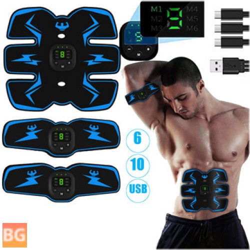 Smart Fitness Abs Core - Muscle Training Arm - Shape USB Rechargeable Sports Workout Home Gym