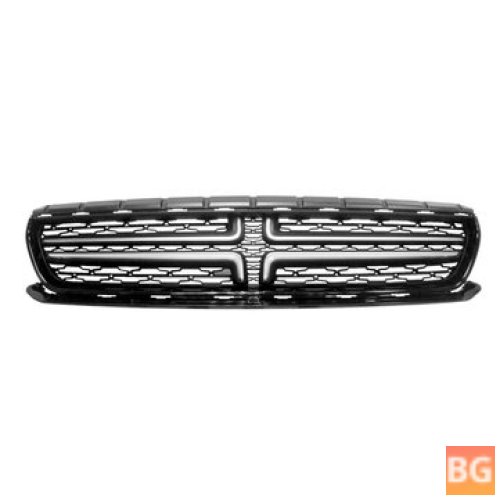 Black & Silver Front Upper Bumper Grill for Dodge Charger