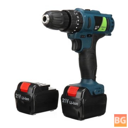 Impact Drill with 2 Li-ion Battery - 21V