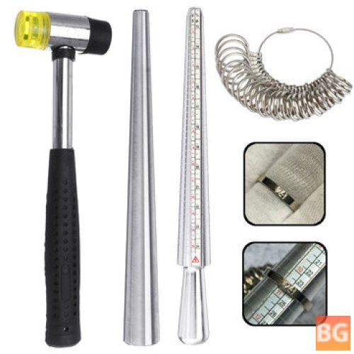 Ring Sizer with Gauge Kits - Mandrel Jewelers