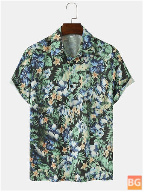 Floral Hawaiian Shirts for Men